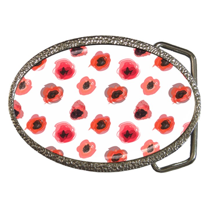 poppies Belt Buckles