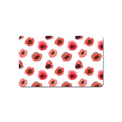 Poppies Magnet (name Card) by scharamo