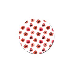 Poppies Golf Ball Marker (4 Pack) by scharamo