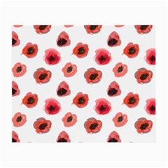 Poppies Small Glasses Cloth by scharamo