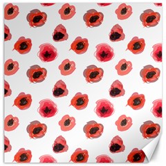 Poppies Canvas 12  X 12 