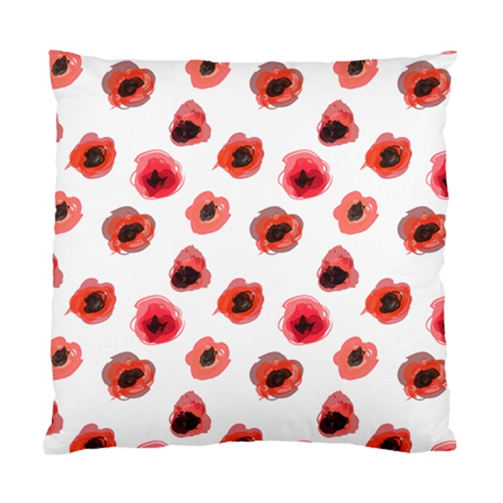 poppies Standard Cushion Case (One Side)