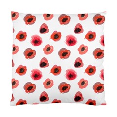 Poppies Standard Cushion Case (two Sides) by scharamo