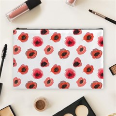 Poppies Cosmetic Bag (large) by scharamo