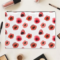 Poppies Cosmetic Bag (xl) by scharamo