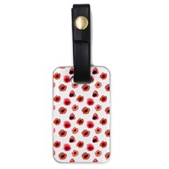 Poppies Luggage Tag (one Side) by scharamo