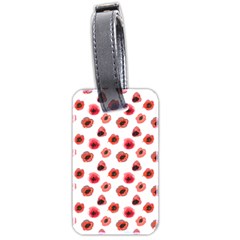 Poppies Luggage Tag (two Sides) by scharamo