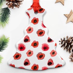 Poppies Ornament (christmas Tree)  by scharamo