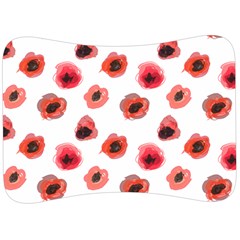 Poppies Velour Seat Head Rest Cushion by scharamo