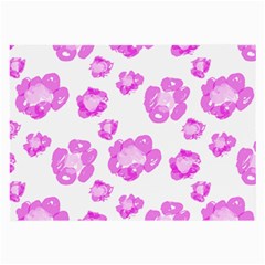 Pink flower Large Glasses Cloth