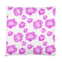 Pink Flower Standard Cushion Case (one Side) by scharamo