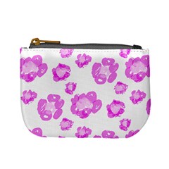 Pink flower Mini Coin Purse