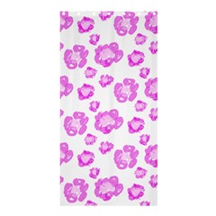 Pink flower Shower Curtain 36  x 72  (Stall) 