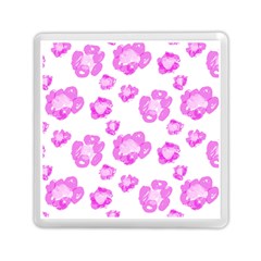 Pink Flower Memory Card Reader (square) by scharamo