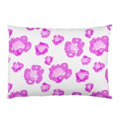 Pink flower Pillow Case (Two Sides)