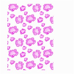 Pink Flower Small Garden Flag (two Sides) by scharamo