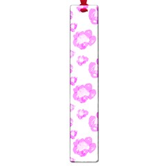 Pink flower Large Book Marks