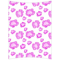 Pink flower Back Support Cushion