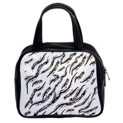 Zebra Classic Handbag (two Sides)