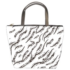 Zebra Bucket Bag