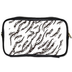 Zebra Toiletries Bag (two Sides) by scharamo