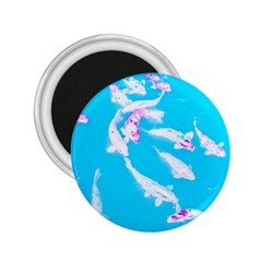 Koi Carp Scape 2 25  Magnets by essentialimage