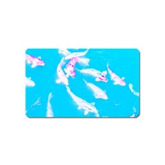 Koi Carp Scape Magnet (name Card) by essentialimage