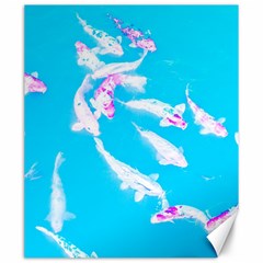 Koi Carp Scape Canvas 20  X 24  by essentialimage