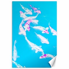 Koi Carp Scape Canvas 24  X 36  by essentialimage