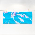 Koi Carp Scape Hand Towel Front