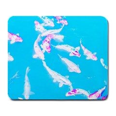 Koi Carp Scape Large Mousepads by essentialimage