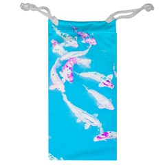 Koi Carp Scape Jewelry Bag by essentialimage