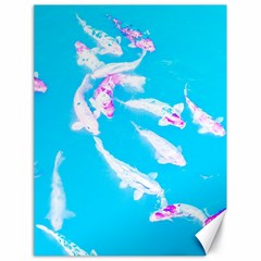 Koi Carp Scape Canvas 18  X 24  by essentialimage