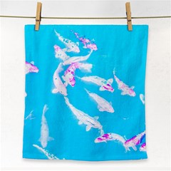 Koi Carp Scape Face Towel by essentialimage