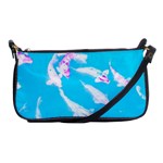 Koi Carp Scape Shoulder Clutch Bag Front