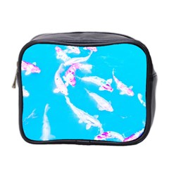 Koi Carp Scape Mini Toiletries Bag (two Sides) by essentialimage