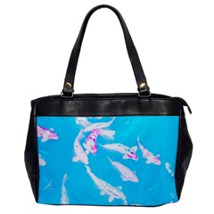 Koi Carp Scape Oversize Office Handbag by essentialimage