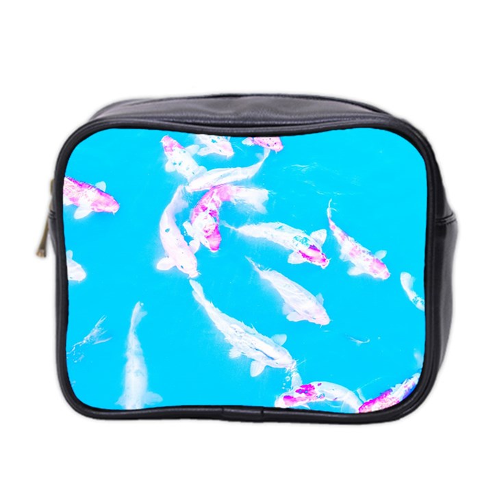 Koi Carp Scape Mini Toiletries Bag (Two Sides)