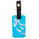 Koi Carp Scape Luggage Tag (one side) Front