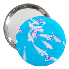 Koi Carp Scape 3  Handbag Mirrors by essentialimage