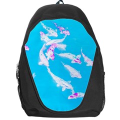 Koi Carp Scape Backpack Bag by essentialimage