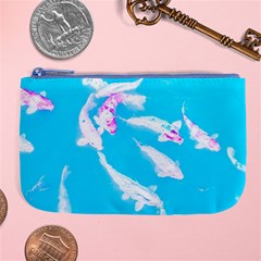 Koi Carp Scape Large Coin Purse by essentialimage