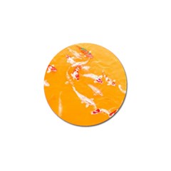 Koi Carp Scape Golf Ball Marker by essentialimage