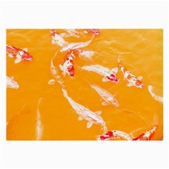 Koi Carp Scape Large Glasses Cloth by essentialimage