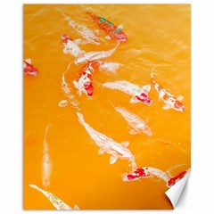 Koi Carp Scape Canvas 11  X 14  by essentialimage