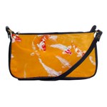 Koi Carp Scape Shoulder Clutch Bag Front