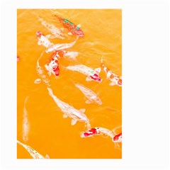 Koi Carp Scape Large Garden Flag (two Sides) by essentialimage