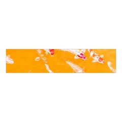 Koi Carp Scape Velvet Scrunchie by essentialimage