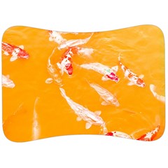 Koi Carp Scape Velour Seat Head Rest Cushion by essentialimage