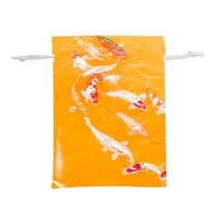 Koi Carp Scape Lightweight Drawstring Pouch (s) by essentialimage